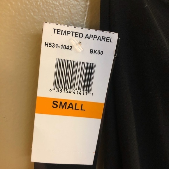 One Shoulder Dress NWT by tempted - Picture 2 of 8